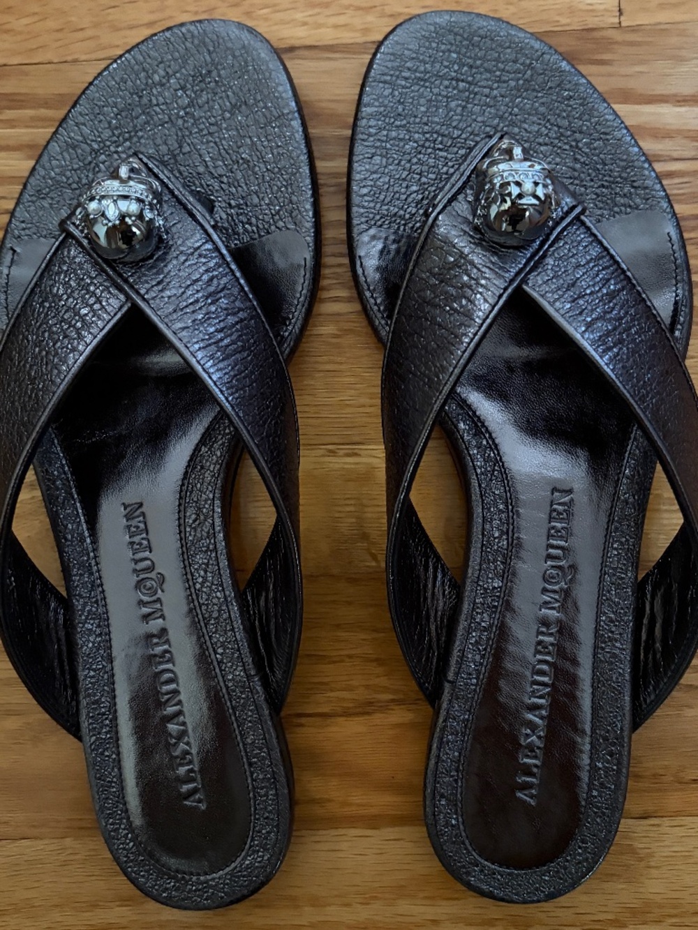 Alexander McQueen flat sandals size 37 EU / 6.5 US - Brand new in box